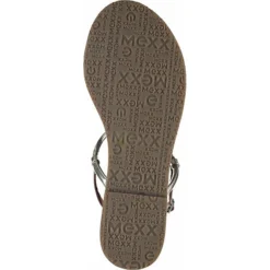 MEXX Zehensteg T-Steg-Sandalen - Gold -Schuh Verkaufs-Shop 20374641 07