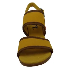 *art Damen Komfort Sandalen Rio 1851 Gelb Mostaza Textil Klassische Sandalen - Gelb -Schuh Verkaufs-Shop 20473598 06