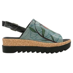 DOGO Gigi You Were Born With Wings Riemchensandalen - Grün -Schuh Verkaufs-Shop 20486336 06