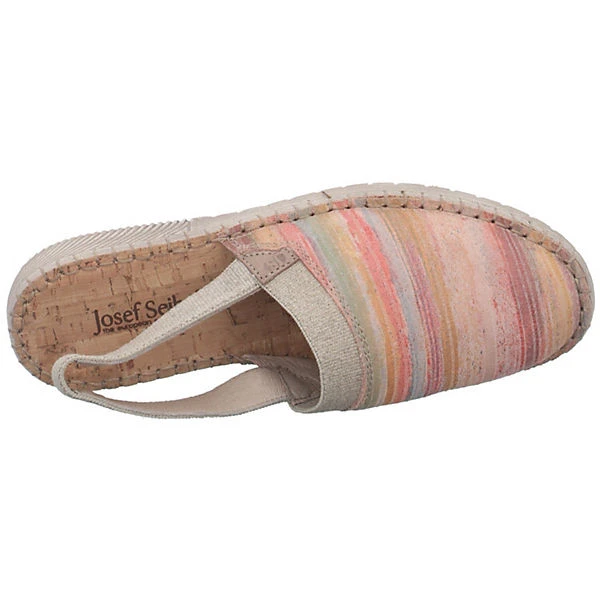 Josef Seibel Damen Riemchensandalen Sofie 06 Sandale Fußbett Bequem Freizeit Leder-/Textilkombination Uni Riemchensandalen - Sand 6 Josef Seibel Damen Riemchensandalen Sofie 06 Sandale Fußbett Bequem Freizeit Leder-/Textilkombination Uni Riemchensandalen - Sand – Bild 6