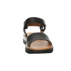 Paul Green Damen Riemchensandalen Sandale Fußbett Bequem Freizeit Glattleder Uni Riemchensandalen - Schwarz -Schuh Verkaufs-Shop 20788146 04