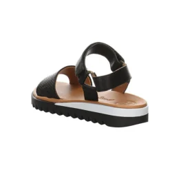 Paul Green Damen Riemchensandalen Sandale Fußbett Bequem Freizeit Glattleder Uni Riemchensandalen - Schwarz -Schuh Verkaufs-Shop 20788146 05