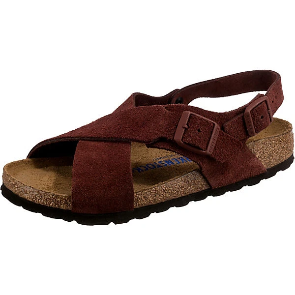 Birkenstock Tulum Weichbettung Veloursleder Riemchensandalen Schmal 1 Birkenstock Tulum Weichbettung Veloursleder Riemchensandalen Schmal
