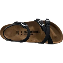Birkenstock Kumba Fettleder Riemchensandalen Schmal -Schuh Verkaufs-Shop 21776234 06