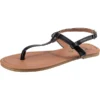 Metallic Lite T-Steg-Sandalen