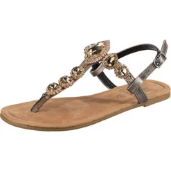 High Fashion Bling T-Steg-Sandalen
