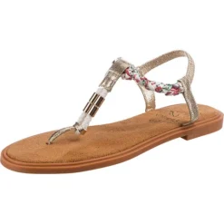 City Fashion T-Steg-Sandalen - Gold