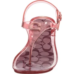 Coach Natalee Rubber Jelly T-Steg-Sandalen -Schuh Verkaufs-Shop 22409860 04