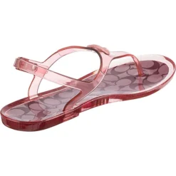 Coach Natalee Rubber Jelly T-Steg-Sandalen -Schuh Verkaufs-Shop 22409860 05