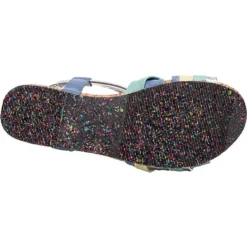 Josef Seibel Henriette 03 Riemchensandalen - Blau-kombi -Schuh Verkaufs-Shop 22411162 07