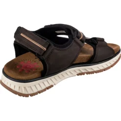 RELIFE Heckel Komfort-Sandalen - Dunkelbraun -Schuh Verkaufs-Shop 22430137 05