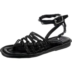 A.S.98 Mito Riemchensandalen - Schwarz