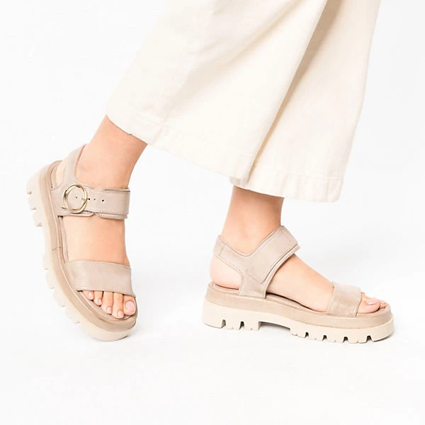 MJUS Klassische Sandalen - Taupe 2 MJUS Klassische Sandalen - Taupe – Bild 2