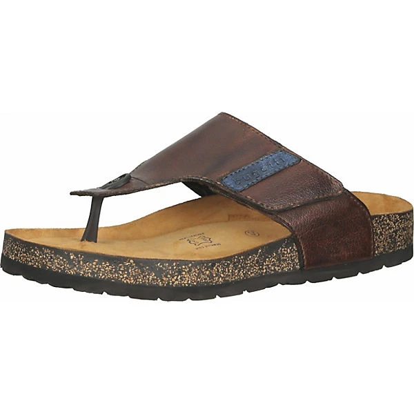 Bugatti Pantoletten T-Steg-Sandalen - Braun 1 Bugatti Pantoletten T-Steg-Sandalen - Braun