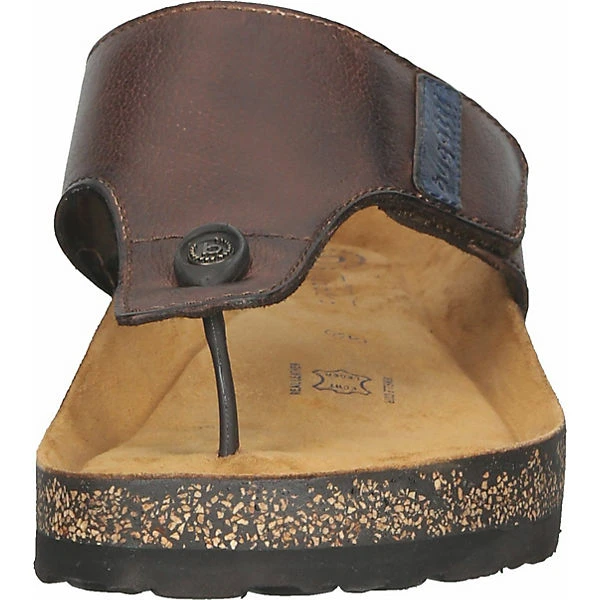 Bugatti Pantoletten T-Steg-Sandalen - Braun 3 Bugatti Pantoletten T-Steg-Sandalen - Braun – Bild 3