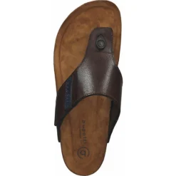 Bugatti Pantoletten T-Steg-Sandalen - Braun 12 Bugatti Pantoletten T-Steg-Sandalen - Braun -Schuh Verkaufs-Shop 22949600 06