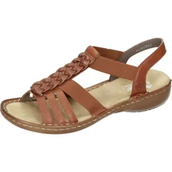 Rieker Komfort-Sandalen - Braun