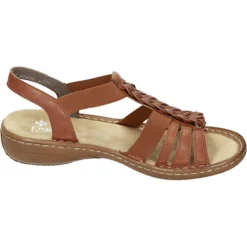Rieker Komfort-Sandalen - Braun -Schuh Verkaufs-Shop 23022553 04