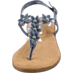 Rieker T-Steg-Sandalen - Blau -Schuh Verkaufs-Shop 23024056 04