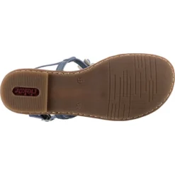 Rieker T-Steg-Sandalen - Blau -Schuh Verkaufs-Shop 23024056 07