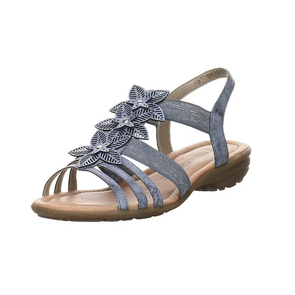 Remonte R3663-14 Komfort-Sandalen - Blau 1 Remonte R3663-14 Komfort-Sandalen - Blau