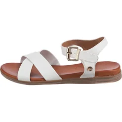 Mustang Klassische Sandalen - Weiß 9 Mustang Klassische Sandalen - Weiß -Schuh Verkaufs-Shop 23379871 03