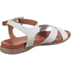 Mustang Klassische Sandalen - Weiß 11 Mustang Klassische Sandalen - Weiß -Schuh Verkaufs-Shop 23379871 05