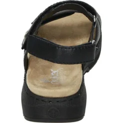 Rieker Sandaletten Komfort-Sandalen - Schwarz -Schuh Verkaufs-Shop 23695012 05