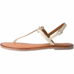 Tamaris Sandale T-Steg-Sandalen - Beige 8 Tamaris Sandale T-Steg-Sandalen - Beige -Schuh Verkaufs-Shop 24075965 02