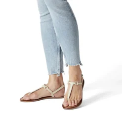 Tamaris Sandale T-Steg-Sandalen - Beige 13 Tamaris Sandale T-Steg-Sandalen - Beige -Schuh Verkaufs-Shop 24075965 07