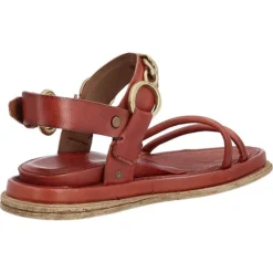 A.S.98 Riemchensandale Riemchensandalen - Dunkelrot -Schuh Verkaufs-Shop 24365744 04