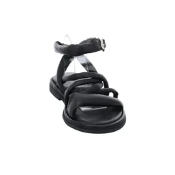 MJUS Damen Riemchensandalen Twwt Sandale Fußbett Bequem Freizeit Glattleder Uni Riemchensandalen - Schwarz 12 MJUS Damen Riemchensandalen Twwt Sandale Fußbett Bequem Freizeit Glattleder Uni Riemchensandalen - Schwarz -Schuh Verkaufs-Shop 24539034 04