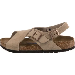 Birkenstock Tulum Weichbettung Riemchensandalen Schmal - Taupe -Schuh Verkaufs-Shop 24681423 03