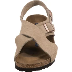 Birkenstock Tulum Weichbettung Riemchensandalen Schmal - Taupe -Schuh Verkaufs-Shop 24681423 04