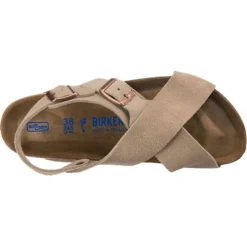 Birkenstock Tulum Weichbettung Riemchensandalen Schmal - Taupe -Schuh Verkaufs-Shop 24681423 06
