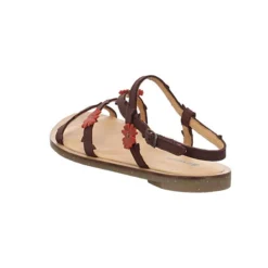 El Naturalista Damen Riemchensandalen Tulip Sandale Fußbett Bequem Freizeit Glattleder Uni Riemchensandalen - Braun -Schuh Verkaufs-Shop 24955702 05