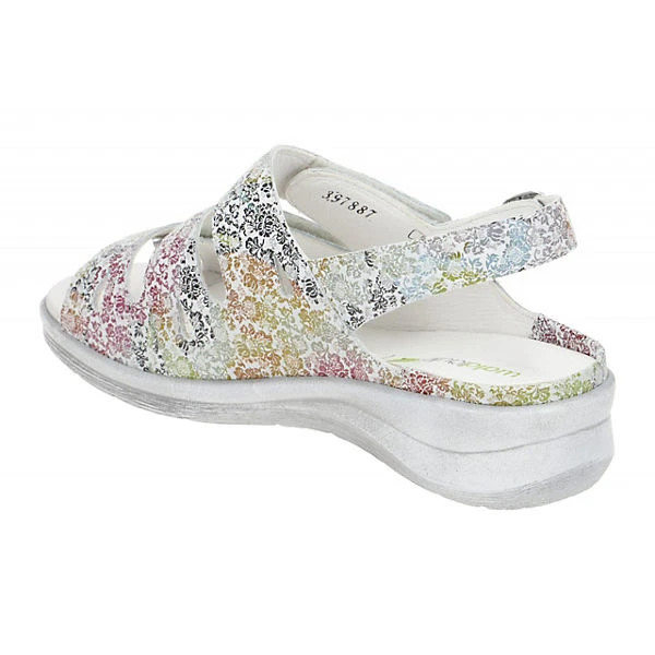 Damenschuhe MERLE Klassische Sandalen - Weiß 6 Damenschuhe MERLE Klassische Sandalen - Weiß – Bild 6