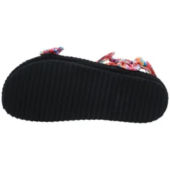 Colors Of California Damen Riemchensandalen Biorope Sandale Fußbett Bequem Freizeit Synthetik Uni Riemchensandalen -Schuh Verkaufs-Shop 25152099 03