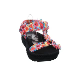 Colors Of California Damen Riemchensandalen Biorope Sandale Fußbett Bequem Freizeit Synthetik Uni Riemchensandalen -Schuh Verkaufs-Shop 25152099 04