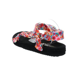 Colors Of California Damen Riemchensandalen Biorope Sandale Fußbett Bequem Freizeit Synthetik Uni Riemchensandalen -Schuh Verkaufs-Shop 25152099 05