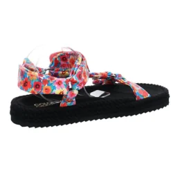 Colors Of California Damen Riemchensandalen Biorope Sandale Fußbett Bequem Freizeit Synthetik Uni Riemchensandalen -Schuh Verkaufs-Shop 25152099 08