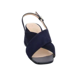 PETER KAISER Damen Riemchensandalen Charon Sandalette Fußbett Bequem Freizeit Nubukleder Uni Riemchensandalen - Schwarz -Schuh Verkaufs-Shop 25315869 04