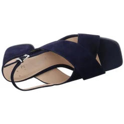 PETER KAISER Damen Riemchensandalen Charon Sandalette Fußbett Bequem Freizeit Nubukleder Uni Riemchensandalen - Schwarz -Schuh Verkaufs-Shop 25315869 06