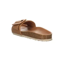 Verbenas Damen Riemchensandalen Reiko Pantolette Fußbett Bequem Freizeit Glattleder Uni Riemchensandalen -Schuh Verkaufs-Shop 25358808 05