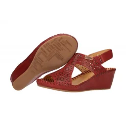 Pikolinos Damenschuhe MARGARITA Riemchensandalen - Rot -Schuh Verkaufs-Shop 25361614 03