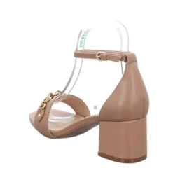 Guess Damen Riemchensandalen Sara Sandalette Fußbett Bequem Freizeit Glattleder Uni Riemchensandalen - Sand -Schuh Verkaufs-Shop 25434776 05