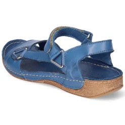 Andrea Conti Komfort-Sandalen - Denim -Schuh Verkaufs-Shop 25802896 03
