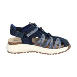 Josef Seibel Annie 03 | Sandale Für Damen | Blau Annie 03, Ocean-kombi Klassische Sandalen - Blau-kombi -Schuh Verkaufs-Shop 26369722 03