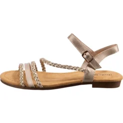 Sommer Riemchensandalen - Gold -Schuh Verkaufs-Shop 27109165 03