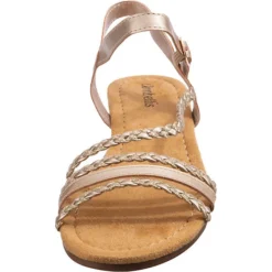 Sommer Riemchensandalen - Gold -Schuh Verkaufs-Shop 27109165 04